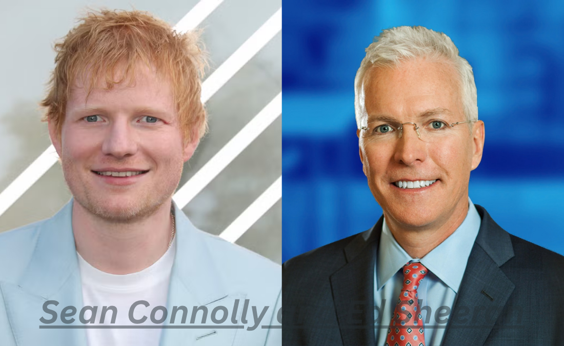 Sean Connolly and Ed Sheeran